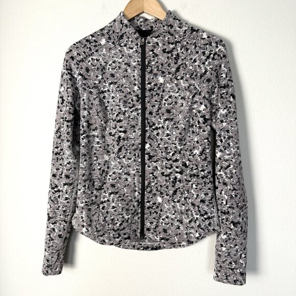 Athleta Salutation‎ Textured Jacket Size Medium Athleisure Activewear Running - Picture 3 of 8